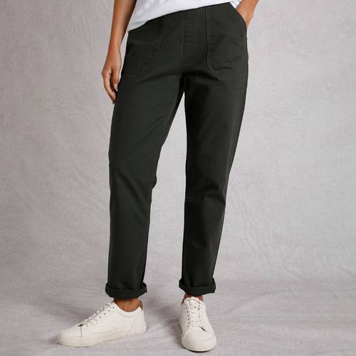 Charcoal Malorri Cotton Trousers - Weird Fish - Modalova