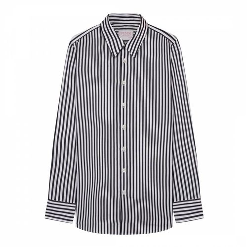 White Striped Tailored Fit Cotton Shirt - Thomas Pink - Modalova