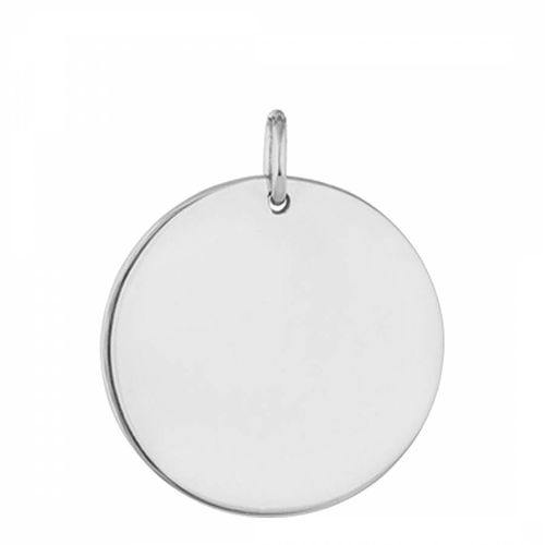 Silver Large Disc Pendant - Otiumberg - Modalova