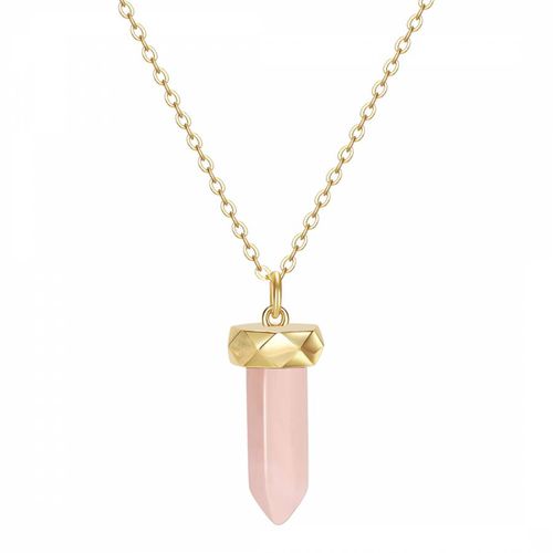 K The Manifest Necklace (Rose Quartz) - Celeste Starre - Modalova