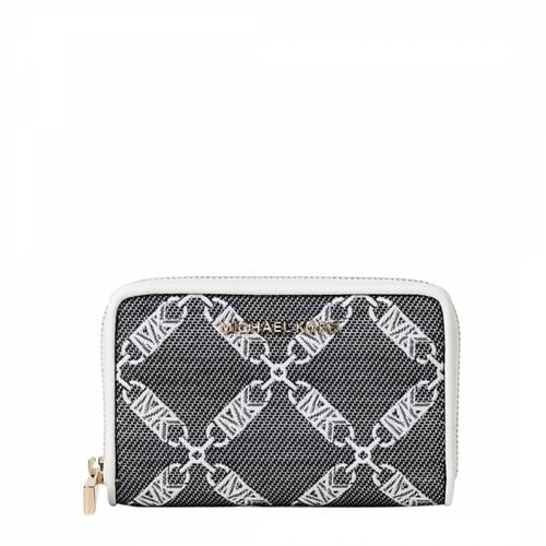 Optic White Jet Set Small Za Card Case - Michael Kors - Modalova