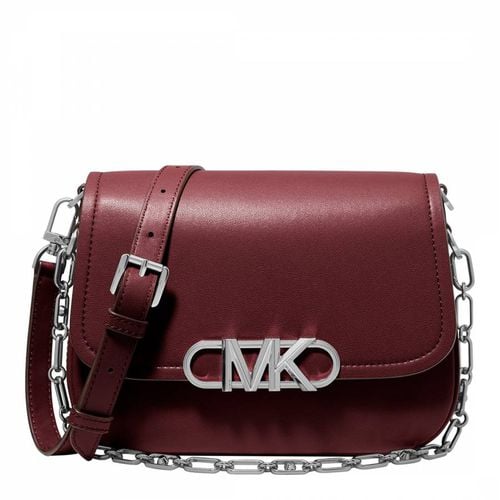 Merlot Parker Medium Saddle Messenger - Michael Kors - Modalova