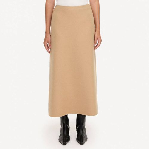 Camel Palomie Wool Midaxi Skirt - By Malene Birger - Modalova