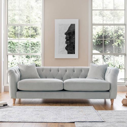 SAVE £1340 - The Soho Large Sofa Velvet Chalk - The Great Sofa Company - Modalova