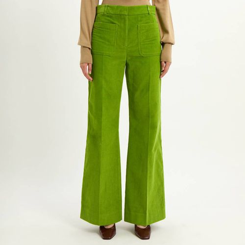 Green Alina Trouser - Victoria Beckham - Modalova