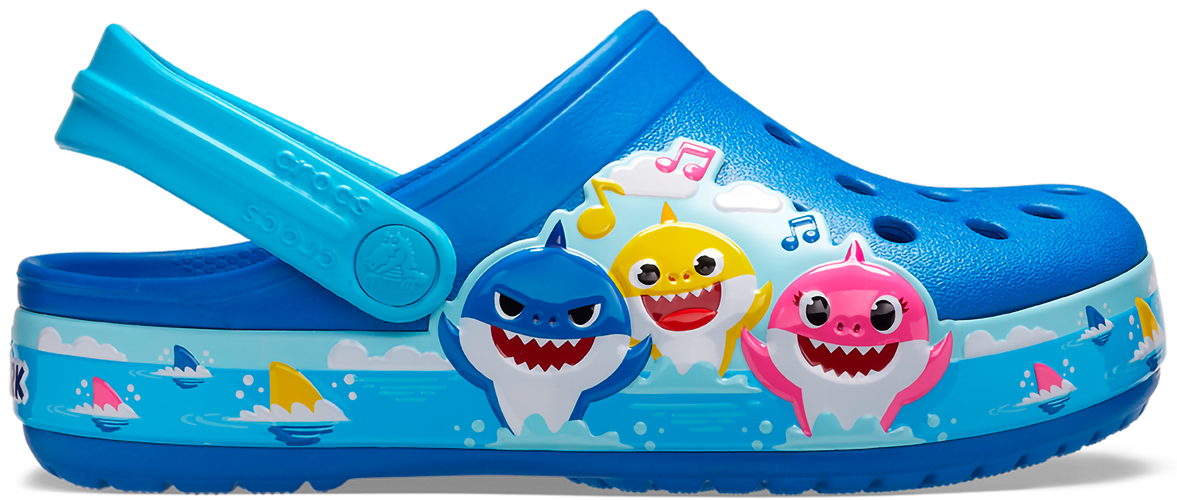 Kids | Toddler Fun Lab Baby Shark Band | Clogs | | C4 - Crocs - Modalova