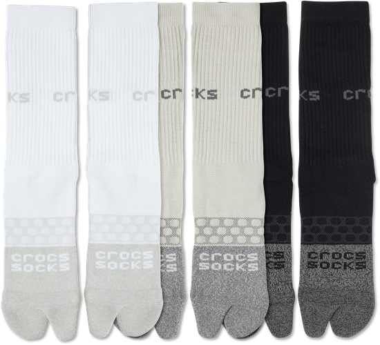 Unisex | Socks Adult Flop Sock 3 Pack | Shoes | / | M - Crocs - Modalova