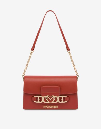 Shoulder Bag With Chain - Love Moschino - Modalova