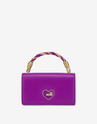 Enameled Heart Handbag - Love Moschino - Modalova