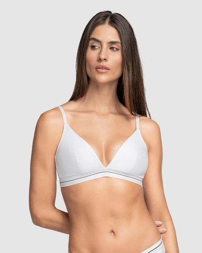 Sujetador triangular en algodón liviano y cómodo - Leonisa - Modalova