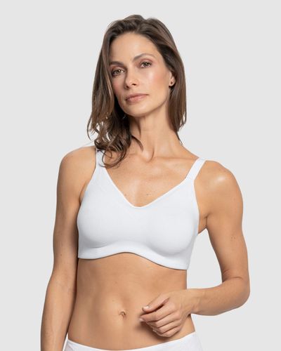 Sujetador de alto cubrimiento elaborado en algodón - Lumar by Leonisa - Modalova