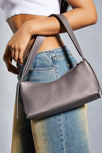 Womens Metallic Leather Look Grab Bag - - One Size - MISSPAP - Modalova