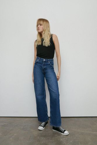Womens 76s Denim Authentic Wide Leg Jeans - - 6 - Warehouse - Modalova