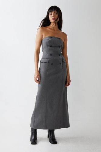 Womens Premium Tailored Bustier Midaxi Dress - - 12 - Warehouse - Modalova