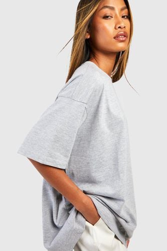 Womens Basic Cotton Oversized T-shirt - - 6 - boohoo - Modalova