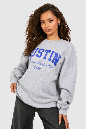 Womens Austin Slogan Sweatshirt - - XL - boohoo - Modalova