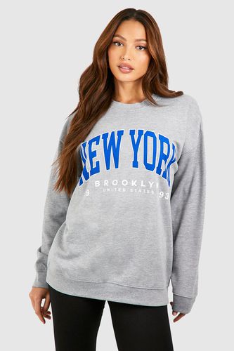 Womens Tall New York Printed Sweatshirt - - S - boohoo - Modalova