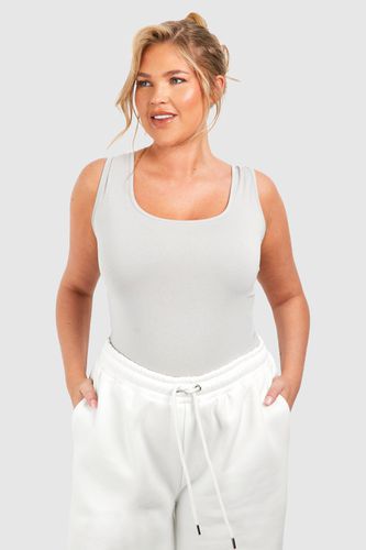 Womens Plus Premium Super Soft Strappy Bodysuit - - 16 - boohoo - Modalova