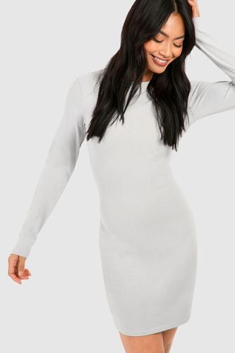 Womens Premium Super Soft Long Sleeve Bodycon Mini Dress - - 10 - boohoo - Modalova