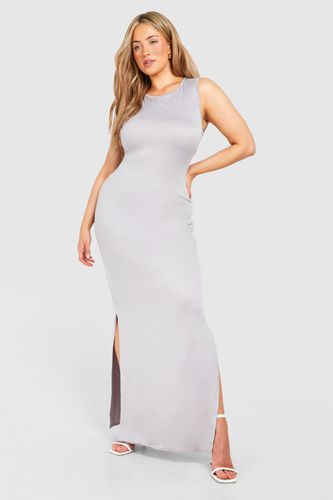 Womens Plus Super Soft Low Back Maxi Dress - - 22 - boohoo - Modalova