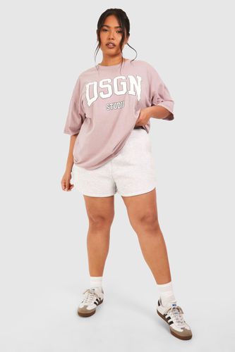 Womens Plus Dsgn Studio Slogan Oversized T-shirt - - 20 - boohoo - Modalova