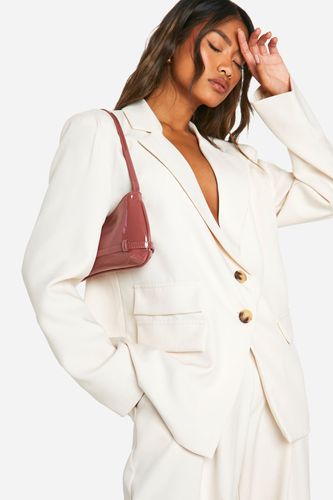 Womens Pocket Detail Asymmetric Front Tailored Blazer - - 14 - boohoo - Modalova