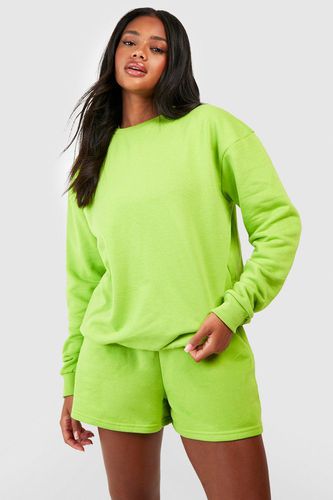 Womens Oversized jumper - Green - S - boohoo - Modalova