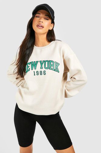 Womens Tall New York Printed Sweatshirt - - M - boohoo - Modalova