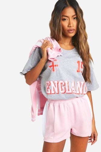 Womens England Oversized Printed T-shirt - - L - boohoo - Modalova