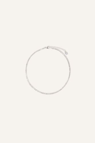 Womens Cupchain Crystal Tennis Necklace - - One Size - NastyGal UK (+IE) - Modalova