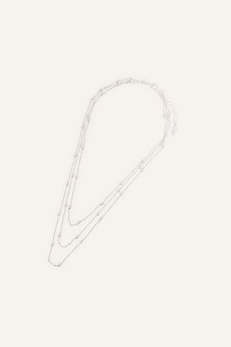Womens Layered Station Bead Necklace - - One Size - NastyGal UK (+IE) - Modalova