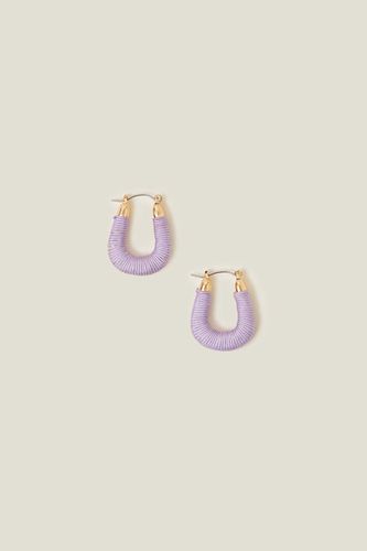 Womens Wrapped Hoop Earrings - - One Size - NastyGal UK (+IE) - Modalova