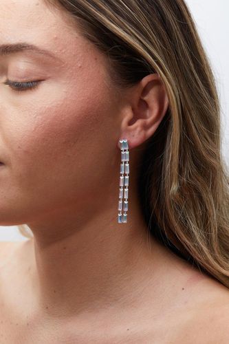 Womens Silver Aurora Borealis Statement Earrings - - One Size - NastyGal UK (+IE) - Modalova
