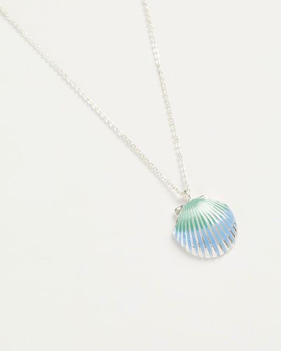 Womens Enamel Shell Long Necklace - - One Size - NastyGal UK (+IE) - Modalova