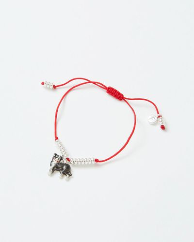Womens Enamel Collie Dog Bracelet - - One Size - NastyGal UK (+IE) - Modalova