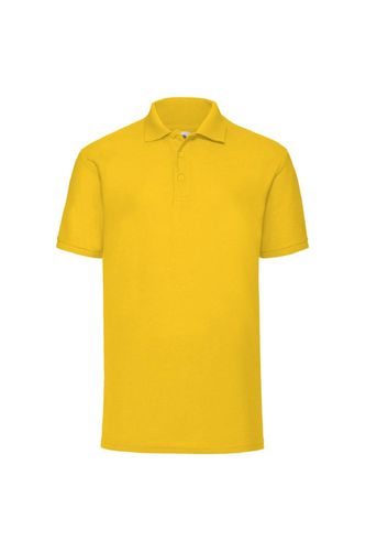 Pique Short Sleeve Polo Shirt - - M - Fruit of the Loom - Modalova