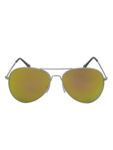 Metal Frame Aviator Sunglasses - - One Size - SVNX - Modalova