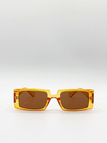 S Mini Rectangle Sunglasses - One Size - NastyGal UK (+IE) - Modalova