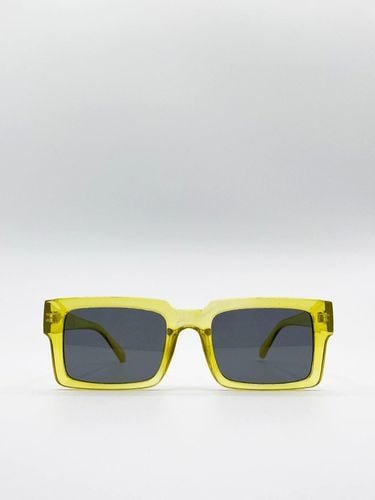 Square Matte Crystal Frame Sunglasses - - One Size - NastyGal UK (+IE) - Modalova