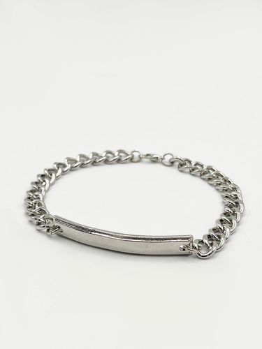 Chunky chain bracelet with bar detail - - One Size - NastyGal UK (+IE) - Modalova
