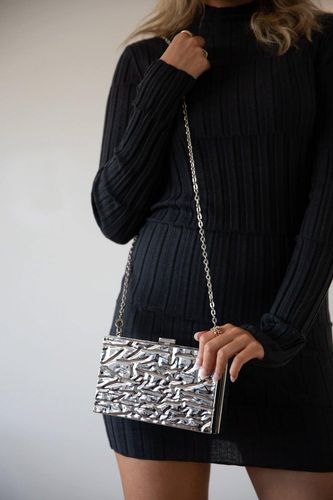 Womens Silver Square Grab Bag - - One Size - NastyGal UK (+IE) - Modalova