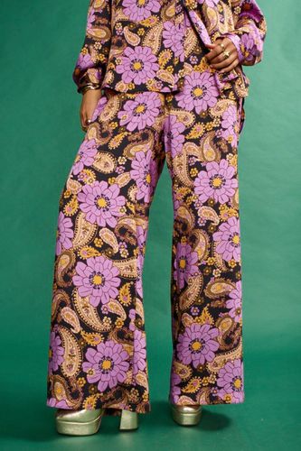 Womens Wide Leg Trouser With Elasticated Waist In Satin - 16 - NastyGal UK (+IE) - Modalova