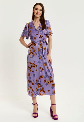 Womens Floral Wrap Maxi Dress - 8 - NastyGal UK (+IE) - Modalova