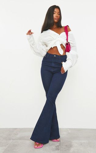 Womens Indigo 5 Pocket Stretch Flared Jeans - - 6 - NastyGal UK (+IE) - Modalova