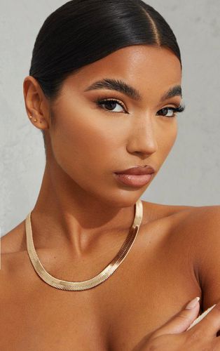 Womens Gold Thick Snake Chain Necklace - - One Size - NastyGal UK (+IE) - Modalova