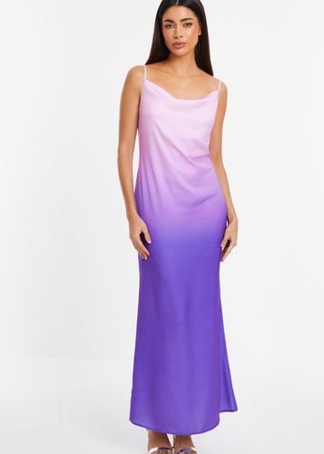 Womens Satin Ombre Slip Maxi Dress - - 8 - NastyGal UK (+IE) - Modalova