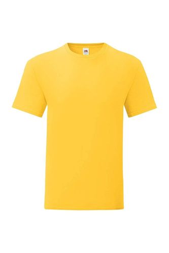 Iconic T-Shirt - Yellow - XXXL - Fruit of the Loom - Modalova