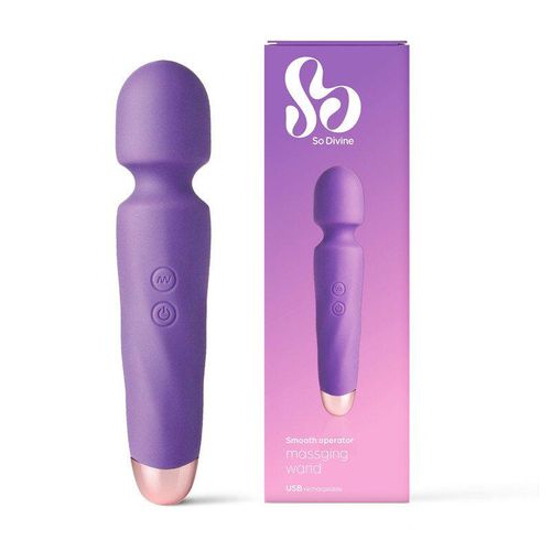 Smooth Operator Rechargeable Wand - - One Size - So Divine - Modalova