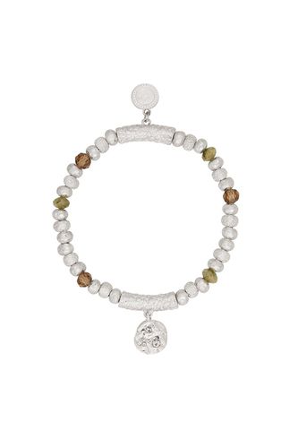 Womens Silver 'Enchanted Essence' Ball Bracelet - - One Size - Bibi Bijoux - Modalova