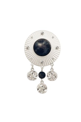 Womens Silver 'Divine' Brooch - - One Size - Bibi Bijoux - Modalova